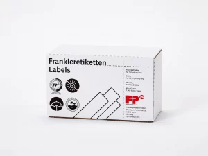 Frankieretiketten lang für Tintendruck